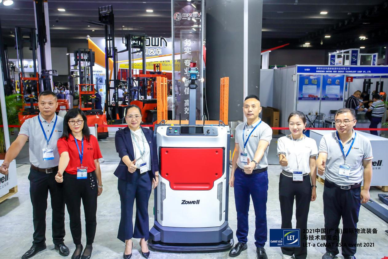 2021LET Pameran --- Zowell Cerdas Forklift Produk Baru