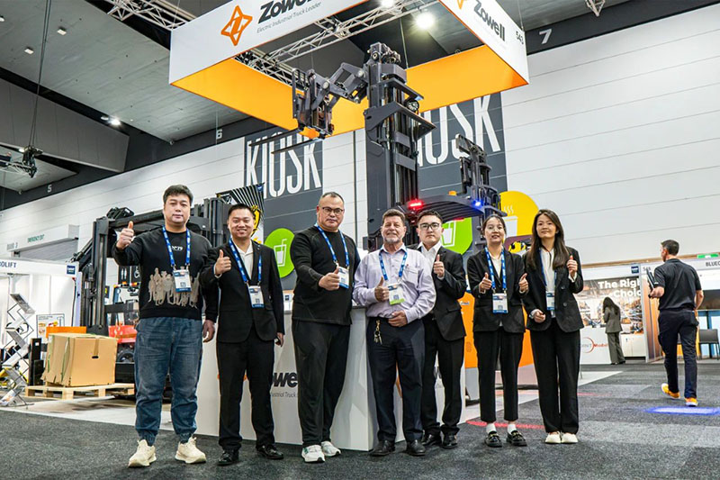 Pameran Langsung|Zowell Intelligent Forklift Bersinar di CeMAT AUSTRALIA 2024!